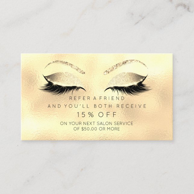 Carte de référence du salon Parties scintillant Go (Devant)