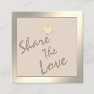 Carte de référence en or minimaliste simple et mod