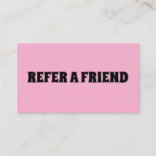 CARTE DE RÉFÉRENCE ROSE PERSONNALISÉE