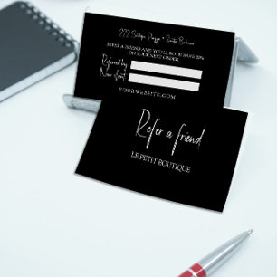 CARTE DE RÉFÉRENCEMENT