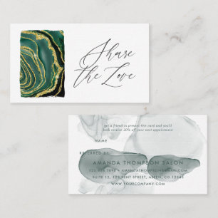 Carte De Référencement Agate Turquoise