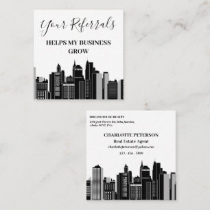 Carte De Référencement Agriculture de l'agent immobilier