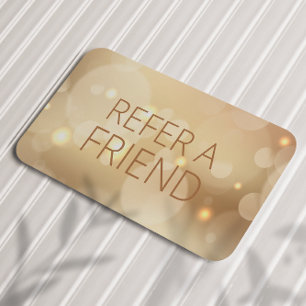 Carte De Référencement Bokeh Salon de luxe Spa client