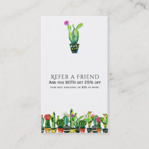 Carte De Référencement Cactus Floral Rustique Sud-Ouest Parrainez un(e) a