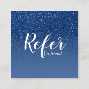 Carte De Référencement La Parties scintillant bleue scintillante Ombre Gl