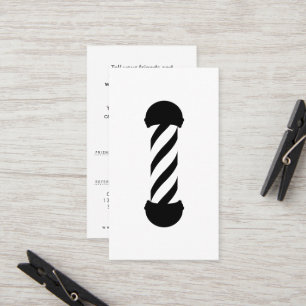 Carte De Référencement le poteau de raseur-coiffeur se réfèrent un ami
