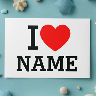 Carte De Référencement Nom du coeur