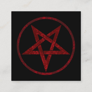 Carte De Référencement Pentagram Red Devil