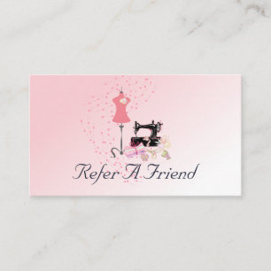 Carte De Référencement Robe nuptiale Altérations rose