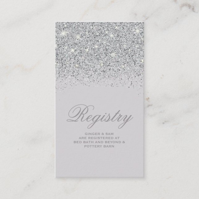 Carte de Registre du Mariage de Parties scintillan (Devant)