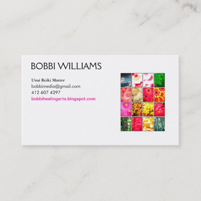 carte de reiki (Devant)