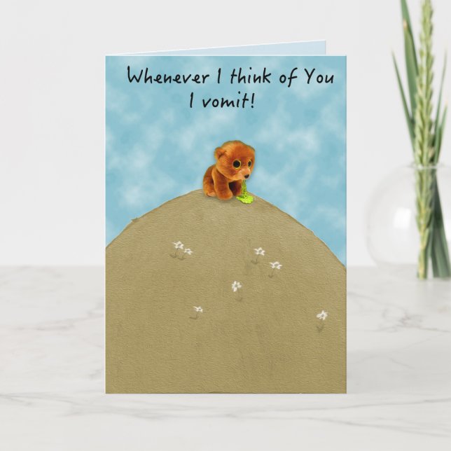 Carte de relation Drôle Regrets (Devant)