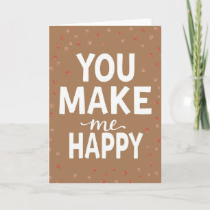 Carte de Relation 'Tu Me Rends Heureux'