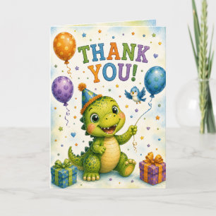 Carte de remerciement Dino-Mite de Rex