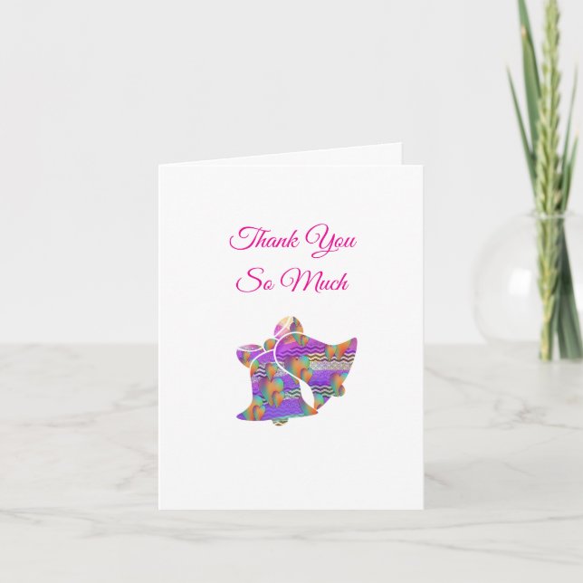 Carte de Remerciement Mariage (Devant)