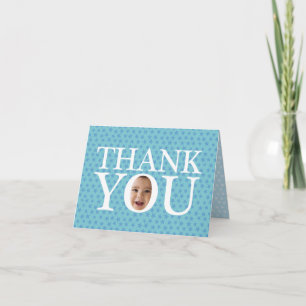 Carte de remerciement personnalisée pour anniversa