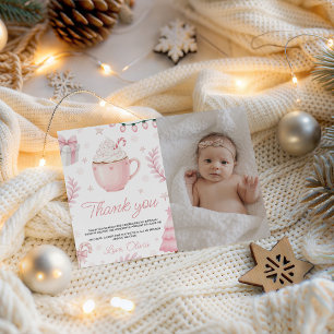 Carte de remerciement photo d'anniversaire Cookies
