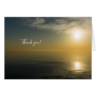 Carte de remerciement Planetarium Sunrise