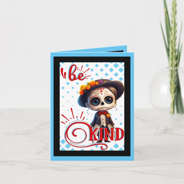 Carte de remerciement pliée (Devant)