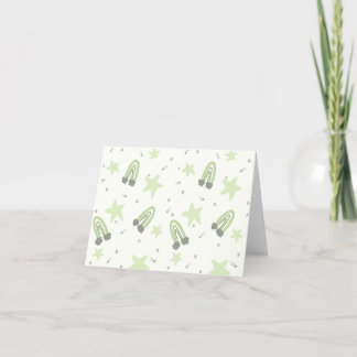 Carte de remerciement pour Baby Shower