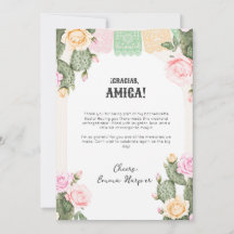 Carte de remerciement pour le week-end d'enterreme