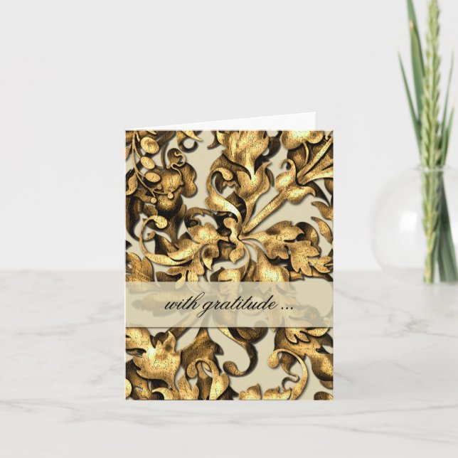 Carte de remerciement pour un feuillage fabuleux (Devant)