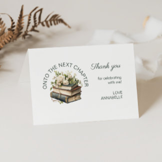 Carte de remerciement pour une fête de mariage Nou