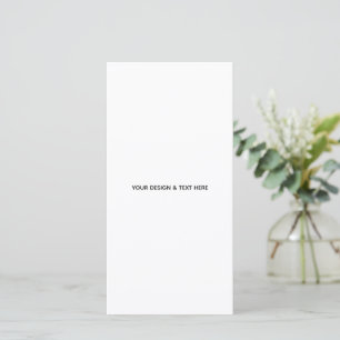 Carte de remerciement professionnelle minimaliste