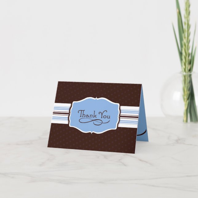 Carte de remerciement simplement envoyée (Devant)