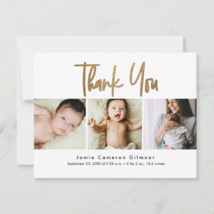 CARTE DE REMERCIEMENTS 