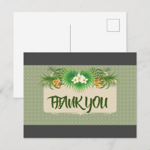 Carte de remerciements