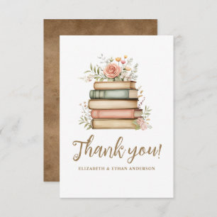 CARTE DE REMERCIEMENTS