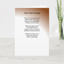 Carte de remerciements