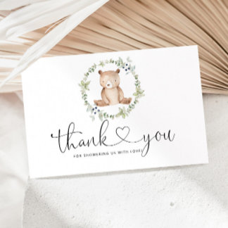 Carte de remerciements