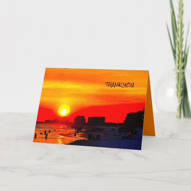 Carte de remerciements (Devant)