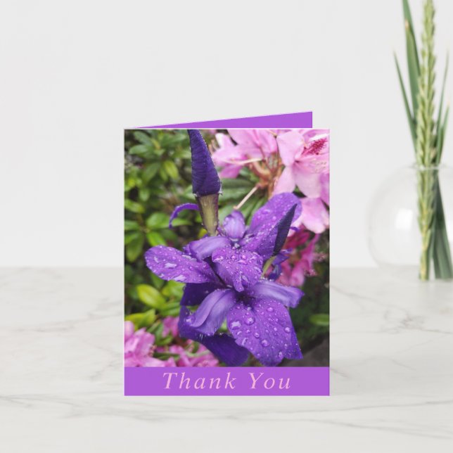 Carte de remerciements (Devant)