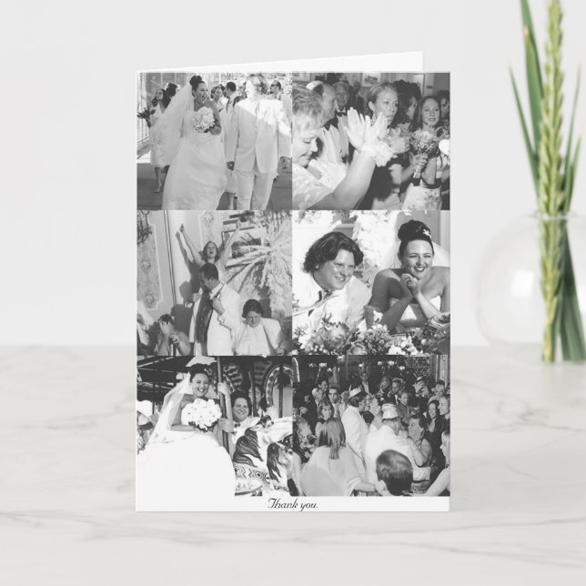 Carte de remerciements (Devant)