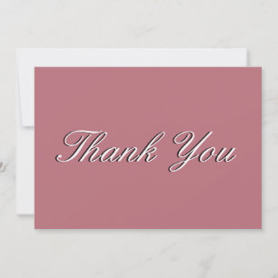 CARTE DE REMERCIEMENTS 