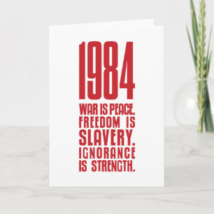 CARTE DE REMERCIEMENTS 1984