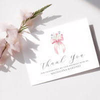 19e anniversaire Pink Bow Fleur sauvage plat