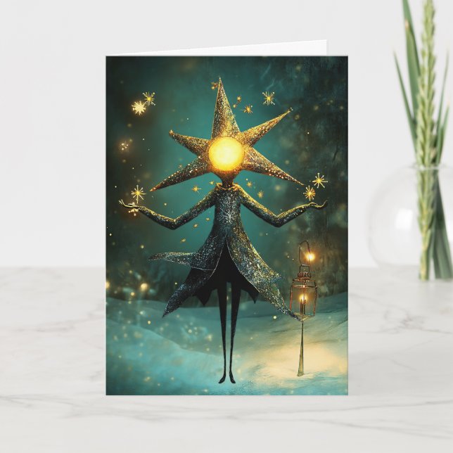 Carte De Remerciements *~* 24 Yeux Cosmiques Qui Brillent Avec Amour AP97 (Devant)