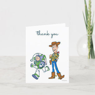 Carte De Remerciements 2 Infinity and Beyond Toy Story
