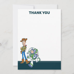 Carte De Remerciements 2 Infinity and Beyond Toy Story - Baby shower