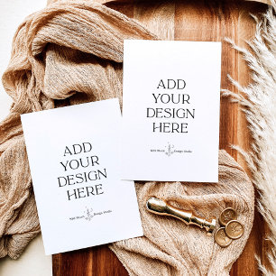 Carte De Remerciements 3.5x5" Vertical Response Card Printing