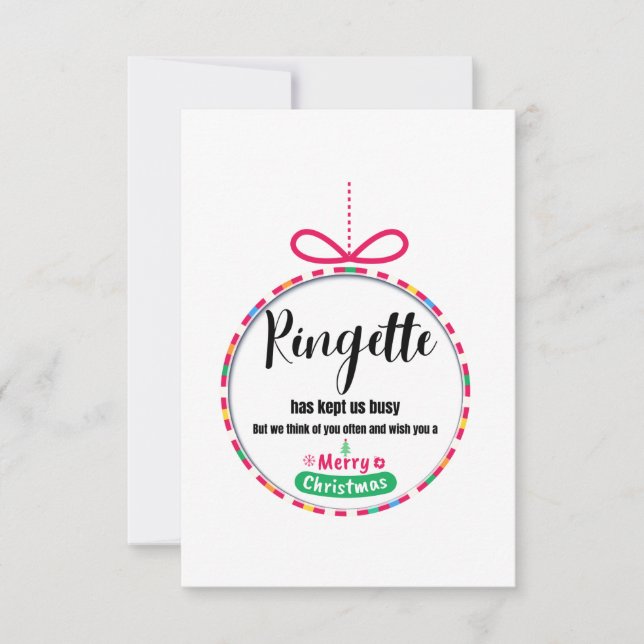 Carte De Remerciements 8.9 cm x 12.7 cm Flat Thank You Card (Devant)