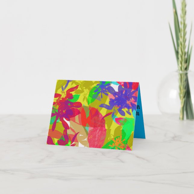 Carte De Remerciements A 117C - Influence impressionnante (Devant)