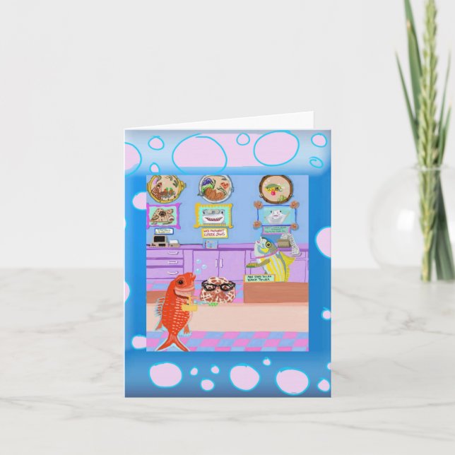 Carte De Remerciements A Day At The Bank 🏦  (Devant)