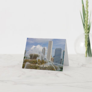 Carte De Remerciements À la Fontaine de Buckingham