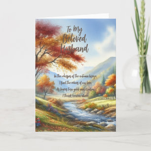 Carte De Remerciements À mon mari bien-aimé.... 