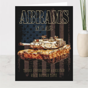 Carte De Remerciements Abrams M1A2 MBT États-Unis